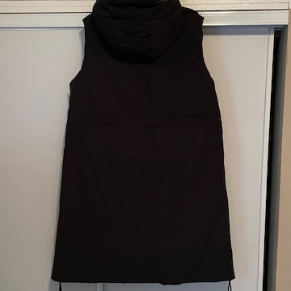NWT Y3 Adidas Vest Coat XXS Fits XS Small Puffer Adjustable Hooded Black $945 - Picture 13 of 14